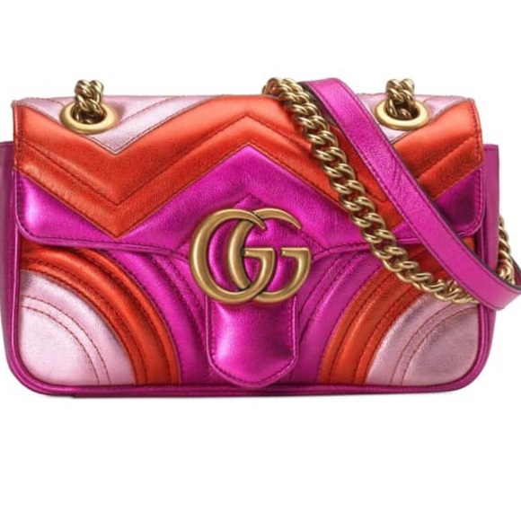 marmont 2.0 leather shoulder bag gucci